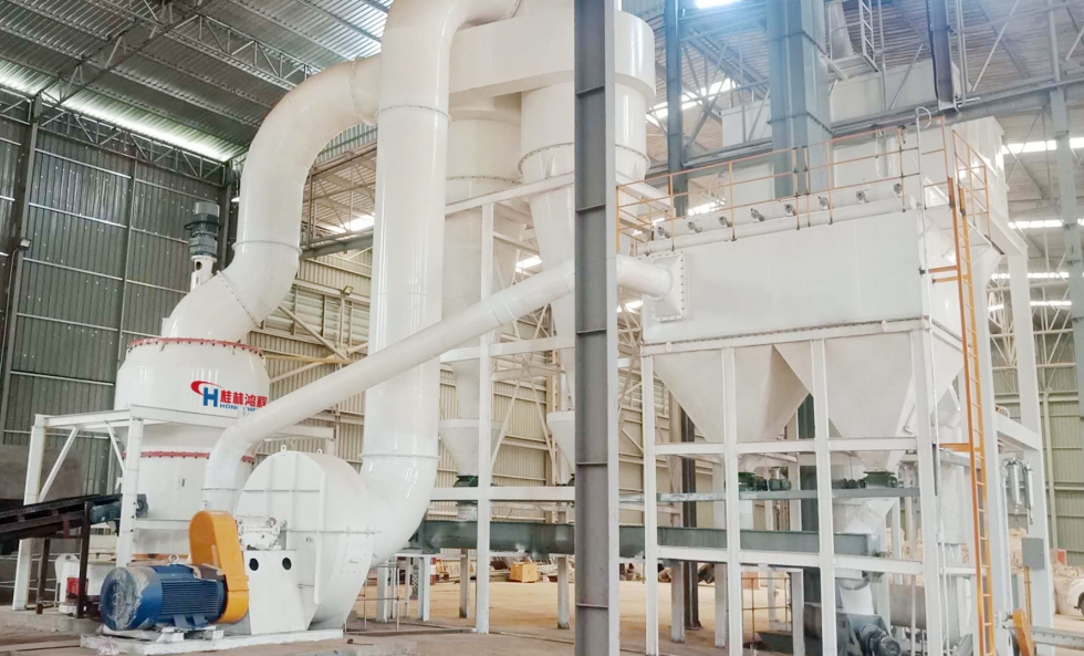 桂林鴻程雷蒙磨粉機(jī)案例