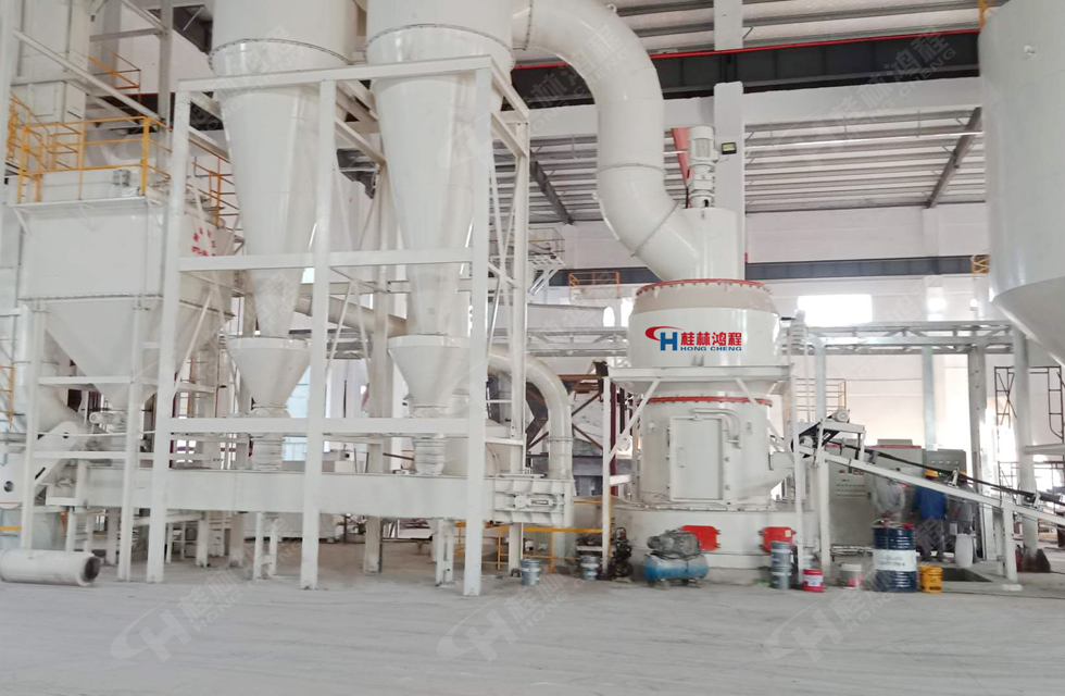 石灰石雷蒙磨粉機案例